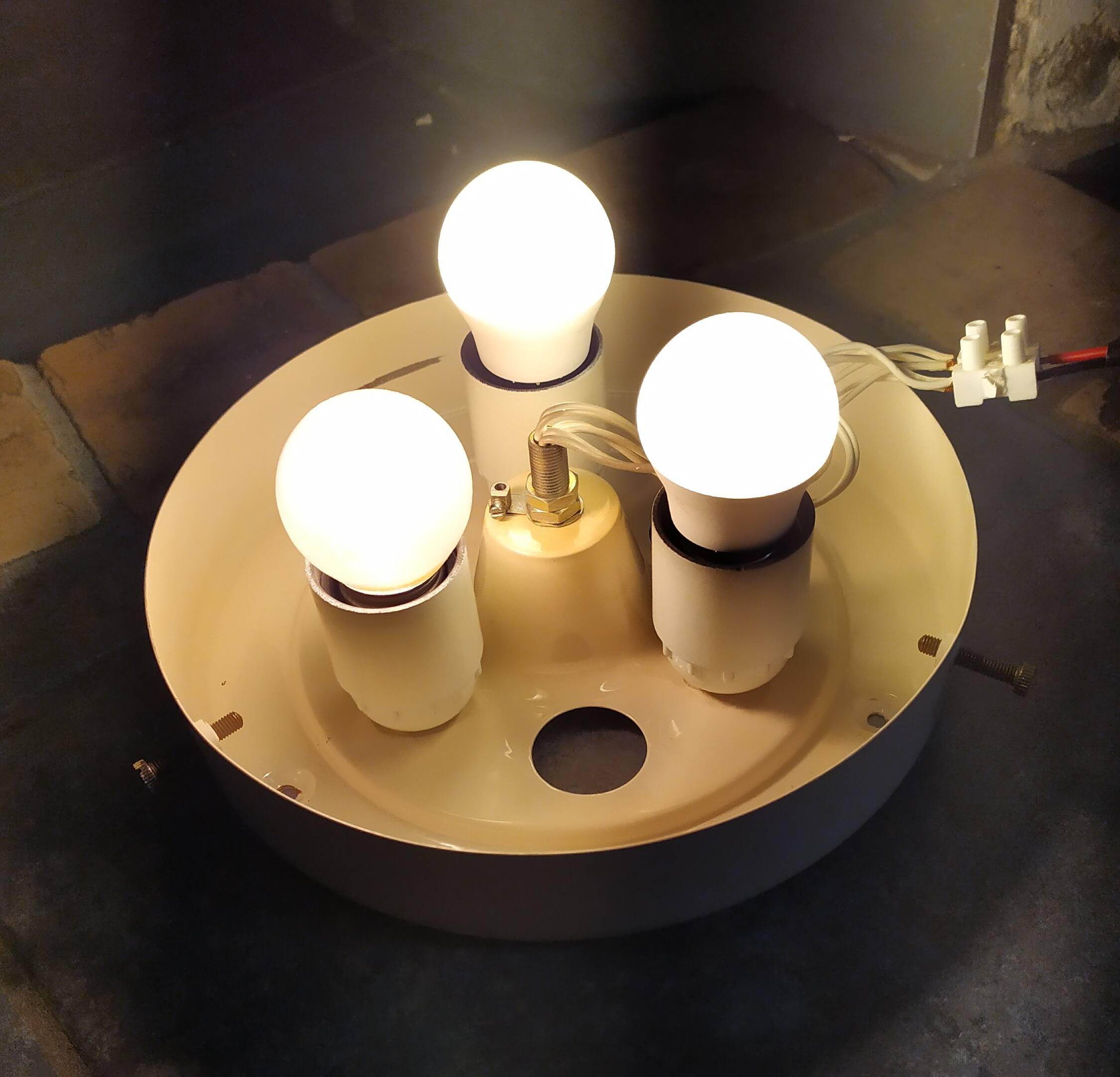 Large Murano glass sconces by Venini, set of two, 1960