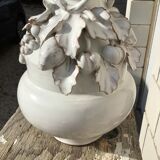 Terracotta lamp fruits 3 lights large model Ludi