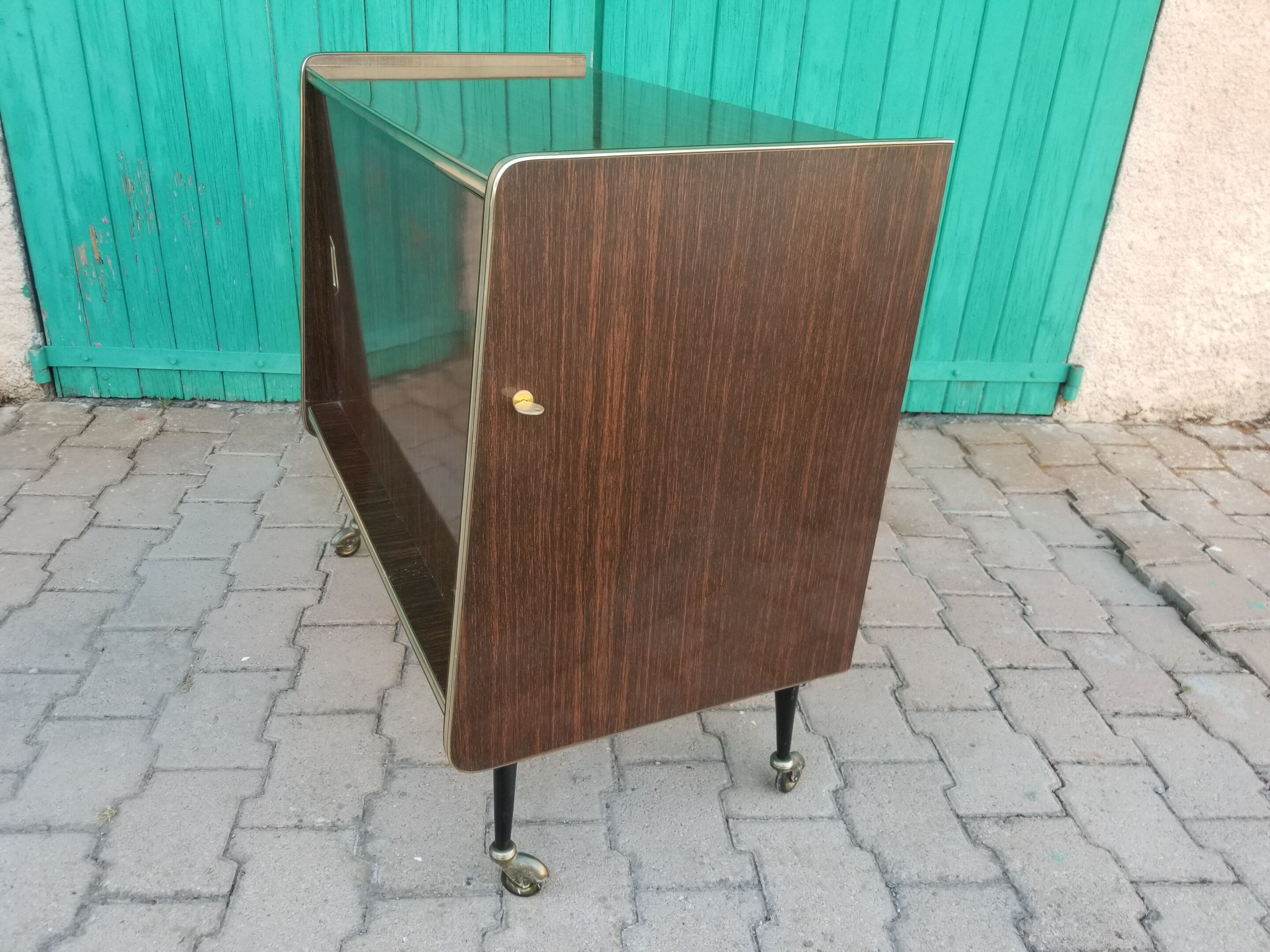 Vintage bar furniture with rotating façade- 60s/70s