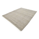 Tapis Kilim turc vintage marron uni 8x10, 255x322 cm