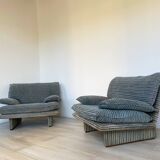 Fauteuil Grand Post Moderne des années 1980