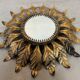 Vintage 'Sunburst' lamp / mirror