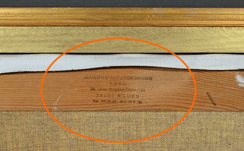 Important Oil on Canvas “La Tahitienne” signed Morillon – 1985