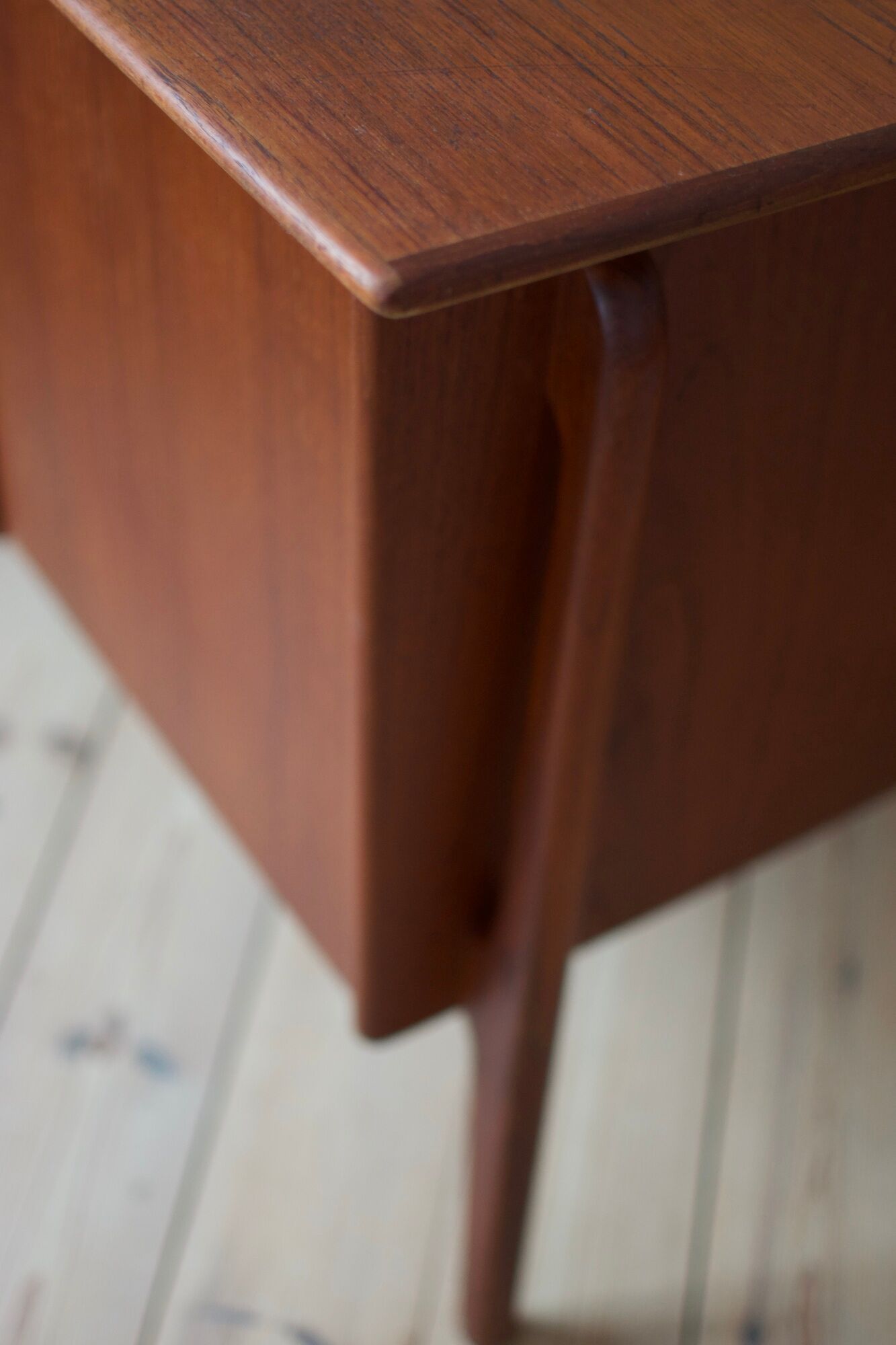 Danish executive teak desk, Svend Aage Madsen, 1960s