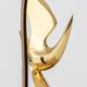 Philippe Jean Signed Brass Bird Table Lamp, Limited Edition 178/300, 1980