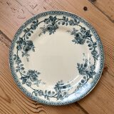 Set of 6 old flat plates