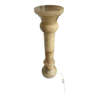 Lampe sur pied colonne