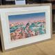 Lithograph by Charles Lapicque (1898-1988) - Maneuvers in the harbour of Brest