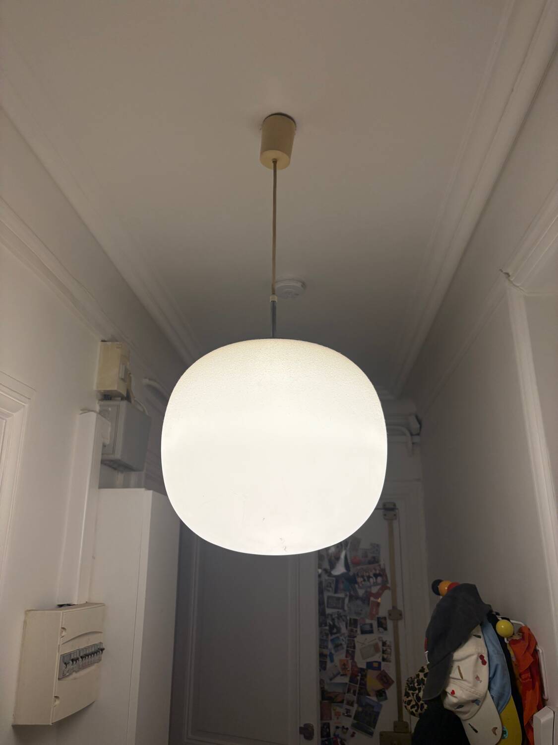 Ball glass chandelier