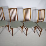 Danish Design teak dining chairs Kai Kristiansen, Set of 4