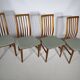 Danish Design teak dining chairs Kai Kristiansen, Set of 4