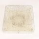 Square glass ice Murano ceiling light, Kaiser, Germany, 1970s