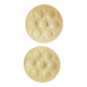 2 Proceram oyster plates from the 50s-60s