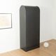 Tambour door cabinet set in the style of Aldo van den Nieuwelaar, vintage