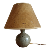 Bedside lamp in stoneware 70s