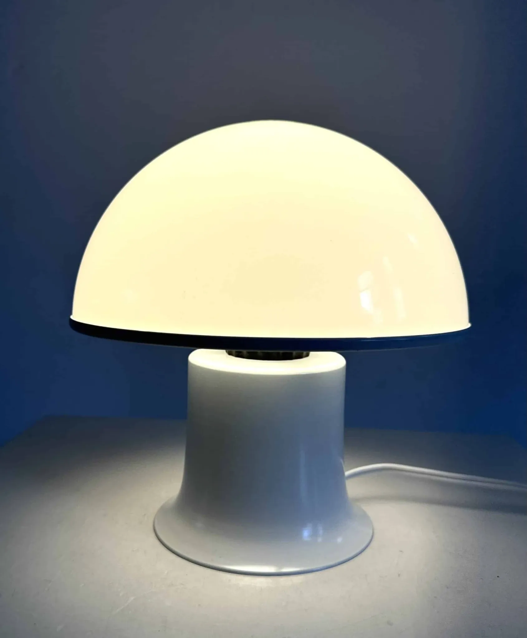 Mushroom Table Lamp By Dijkstra Lampen, The Netherlands, 1970S