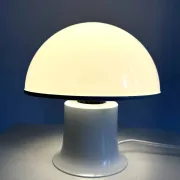 Lampe de table champignon par Dijkstra Lampen, Pays-Bas, années 1970.