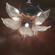 Murano glass ceiling lamp, Navaresi, Italy, 1980s