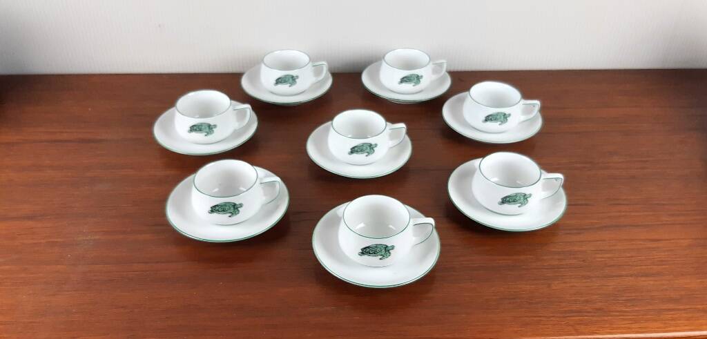 Set of 8 coffee cups with saucers – Thomas (Rosenthal)