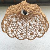 Suspension in macramé rope