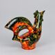 Agnès Bonnet, Escalas ceramics, zoomorphic jug, rooster circa 1960