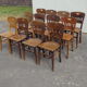 Set de 12 chaises bistrot Luterma