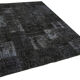 Tapis anatolian vintage 173 cm x 242 cm noir