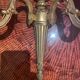 Paire applique bronze style empire design Péris Andreu