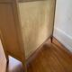 Scandinavian 4-drawer commode with vintage compass legs