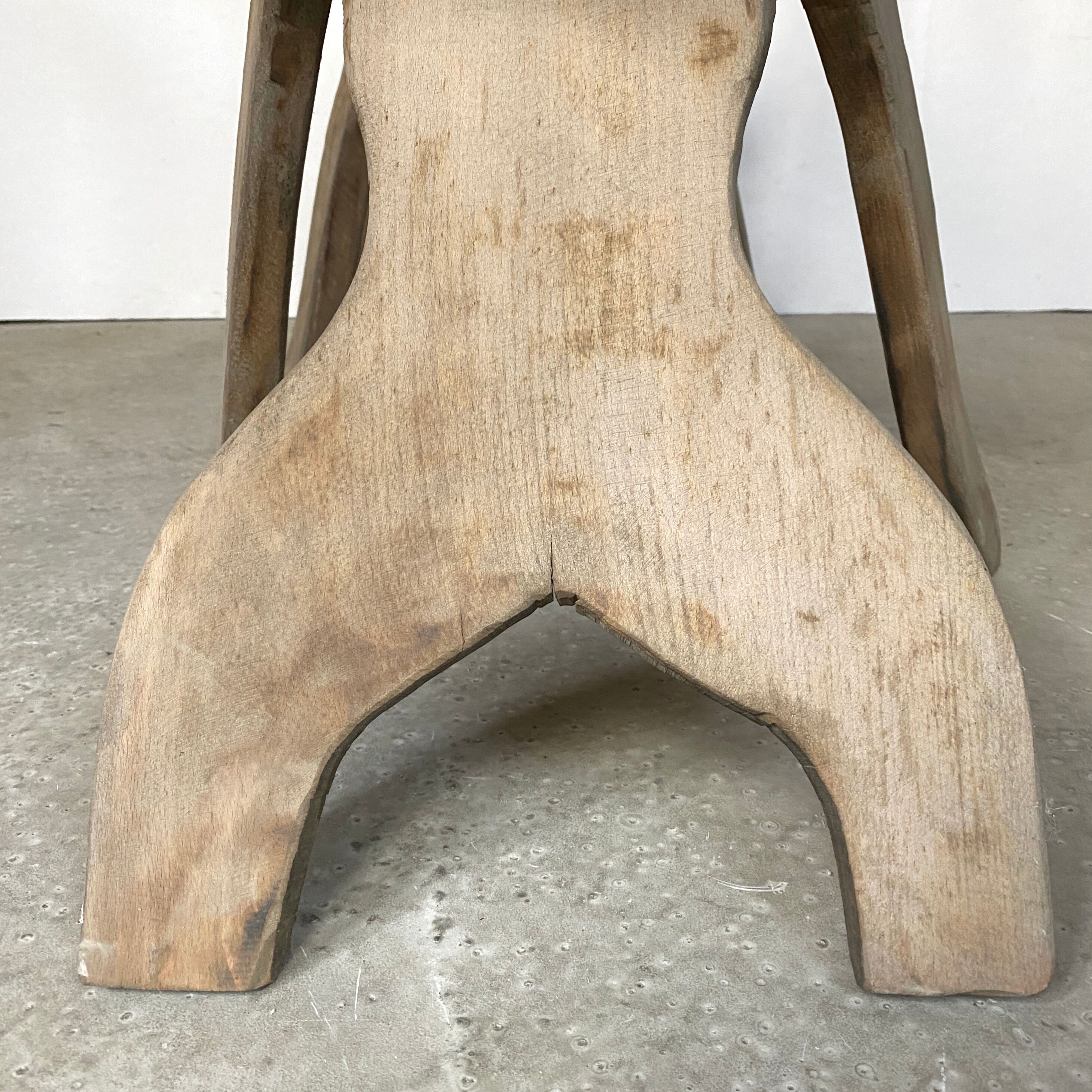 Set of 3 folk art chairs