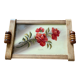 Art deco tray 1930 flowers