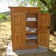 Antique solid pine cupboard