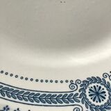6 Flat Plates Iron Earth Carina U&C Sarreguemines (4lots)