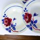 4 vintage deep plates from K&G Luneville model Chantal 220516