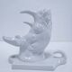 Porcelain rhinoceros design coat rack