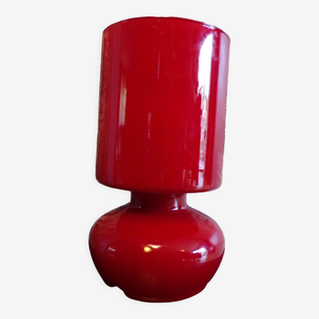 Lampe Ikea Lykta rouge