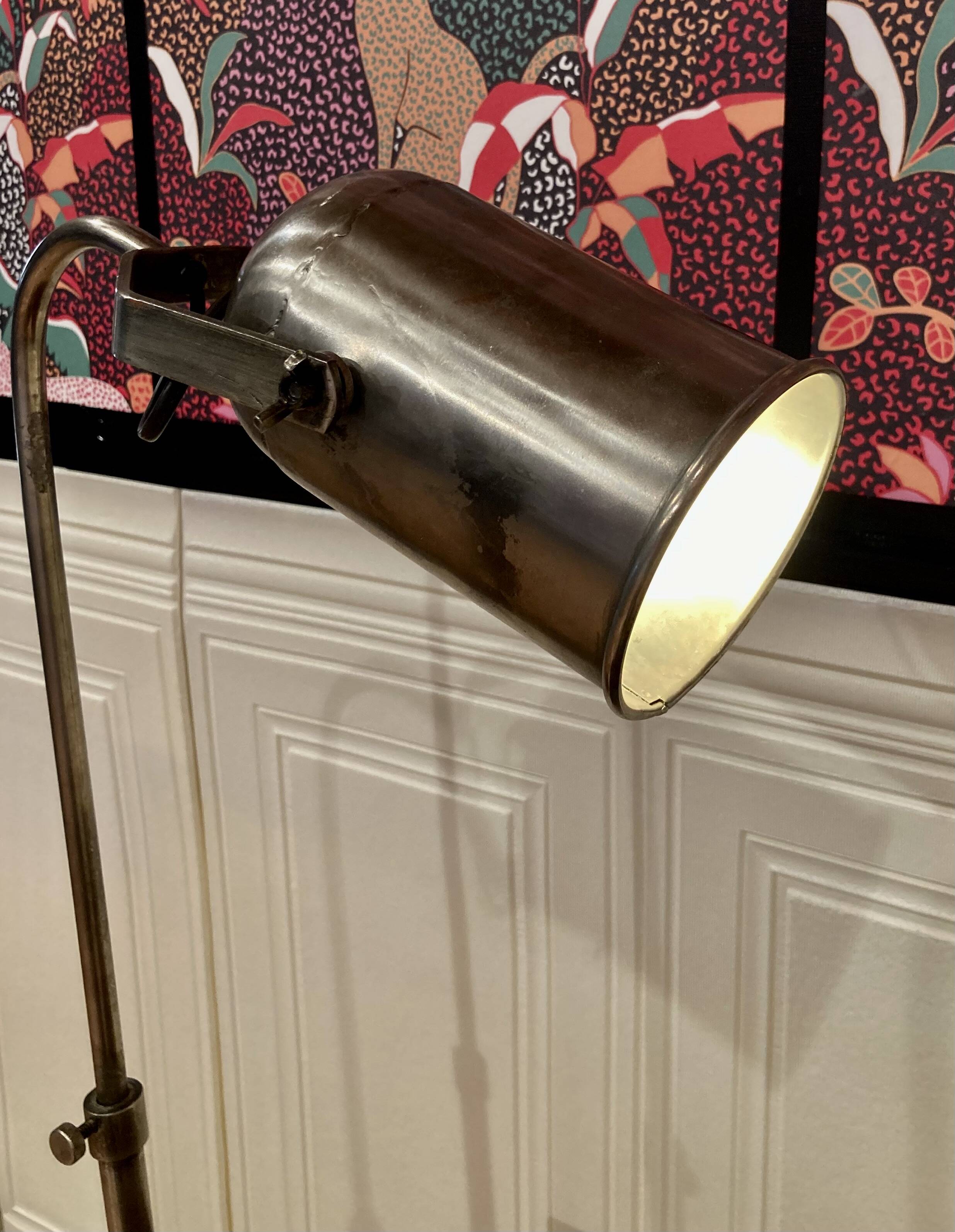 Large modular industrial lamp Design 1960.