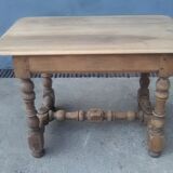 Pickled rustic side table