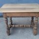 Table d'appoint rustique décapé