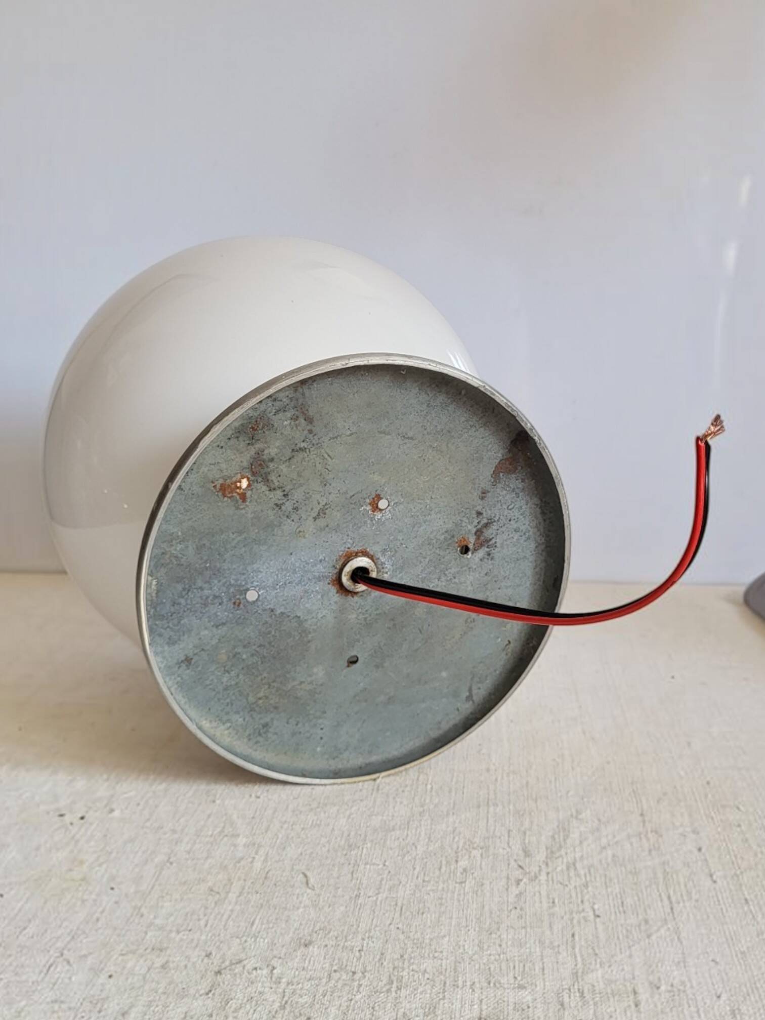 Opal glass ball ceiling light