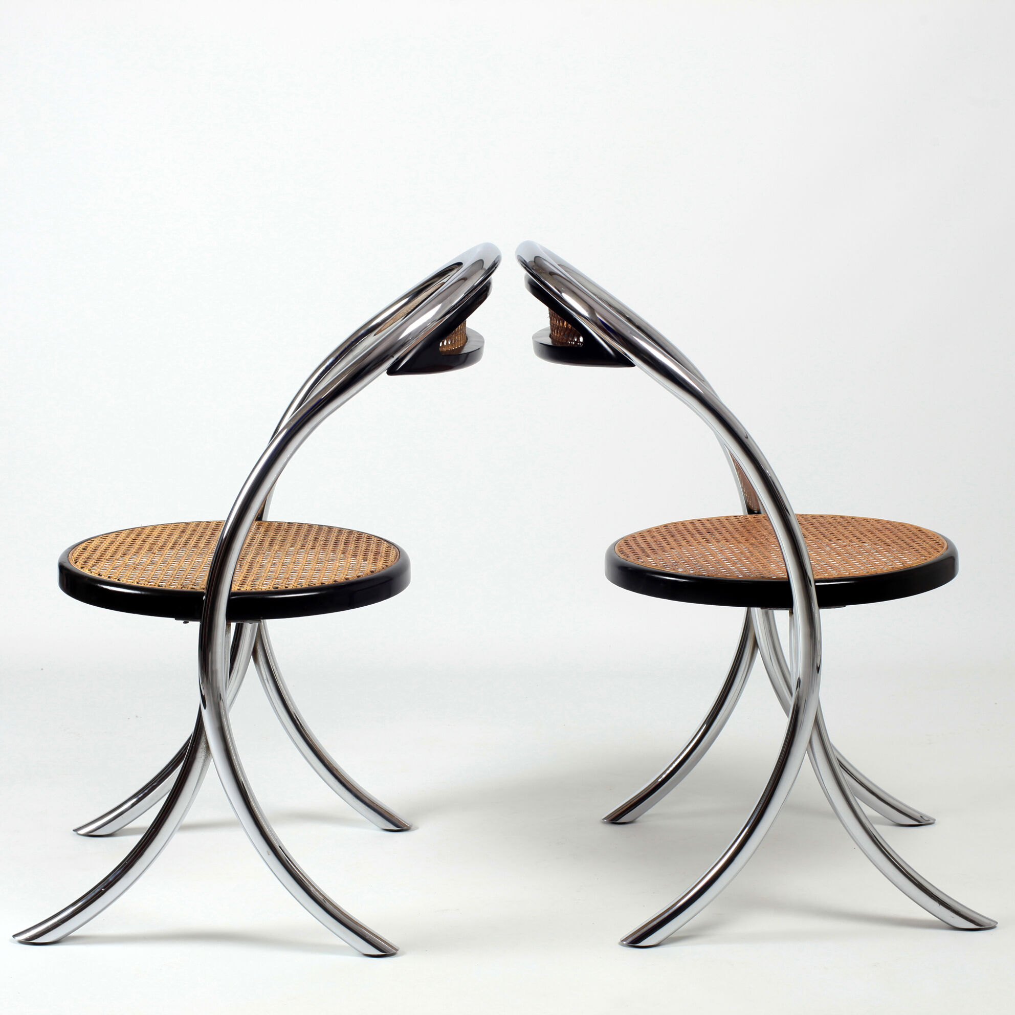 Set of 4 chairs Italy 1970
