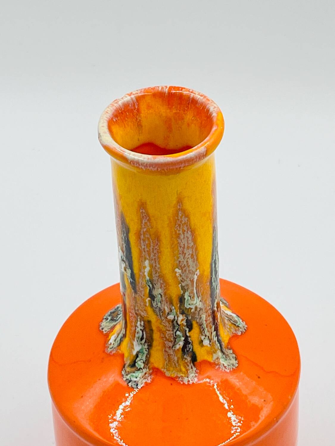 Orange vase