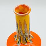 Orange vase