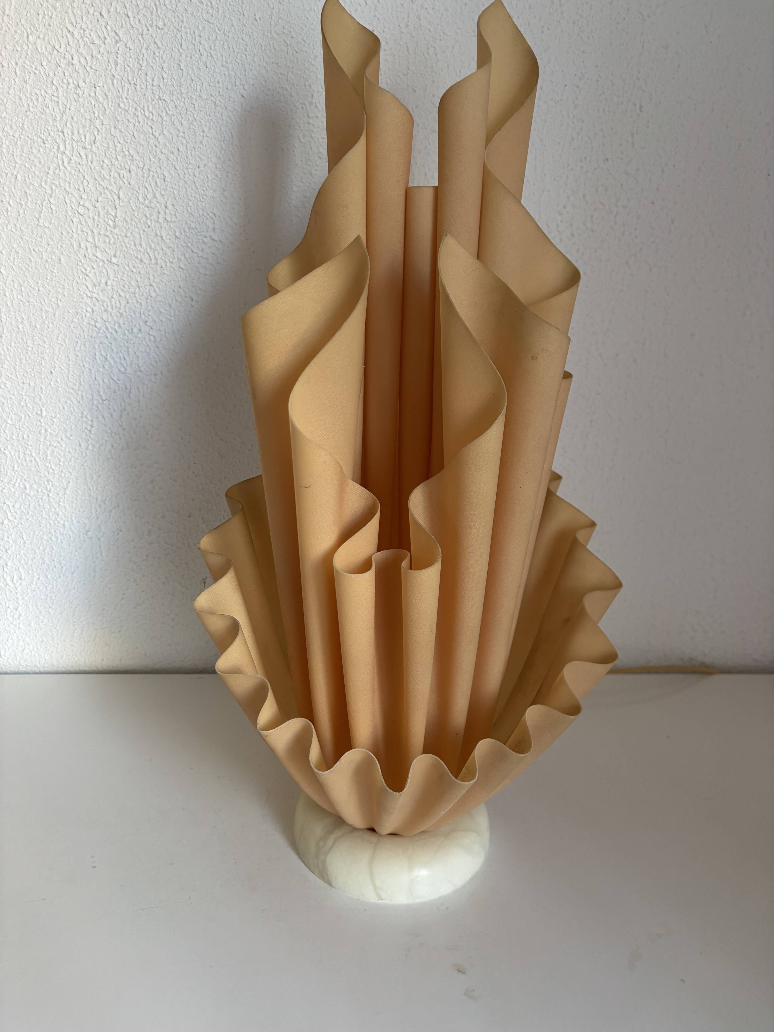 Vintage lamp 1970 Georgia Jacob model Corolle - 51 cm