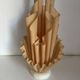 Vintage lamp 1970 Georgia Jacob model Corolle - 51 cm