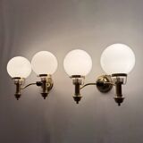 Brass Sconces by Vereinigte Werkstätten München 1970s