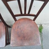 Paire de chaises bistrot