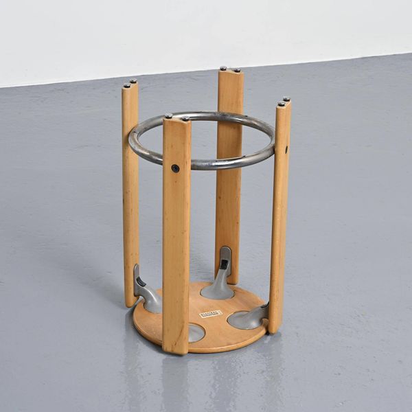 Tabouret haut par Bruno Rey, circa 1981