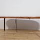 Mid-Century Round Rosewood Extending Dining Table by Severin Hansen for Haslev Møbelsnedkeri, Denmark, 1960s