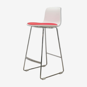 High stool enea lottus white red